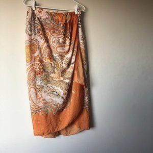 Sarong Style Wrap Skirt